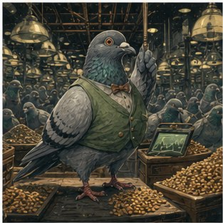 Pigeon floor trader
