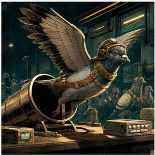 Courier pigeon