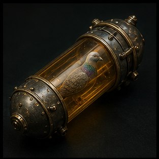 Pneumatic order capsule