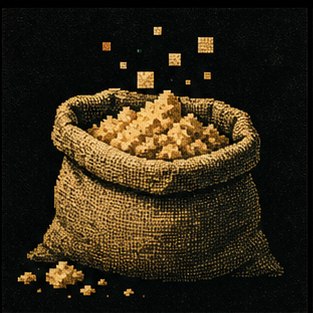 Sack of crumbs