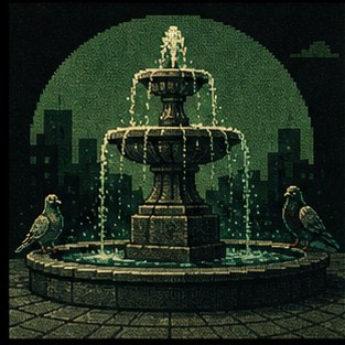 City fountain
