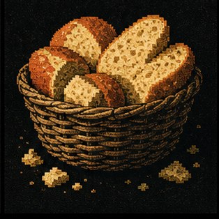 Basket of bread